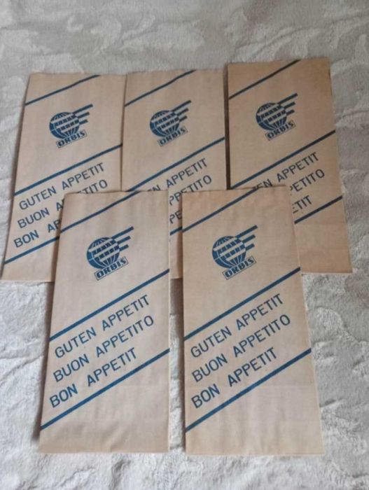 Sprzedam zestaw torebek ORBIS ŁZP z PRL