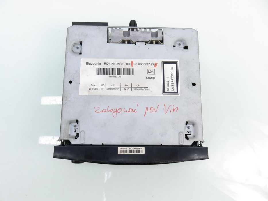 Radio Citroen C4 I