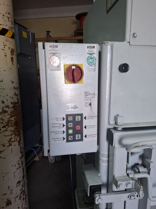 Prasa do makulatury  folii belownica  155vl HSM 155. 2vl  hsm 500.2