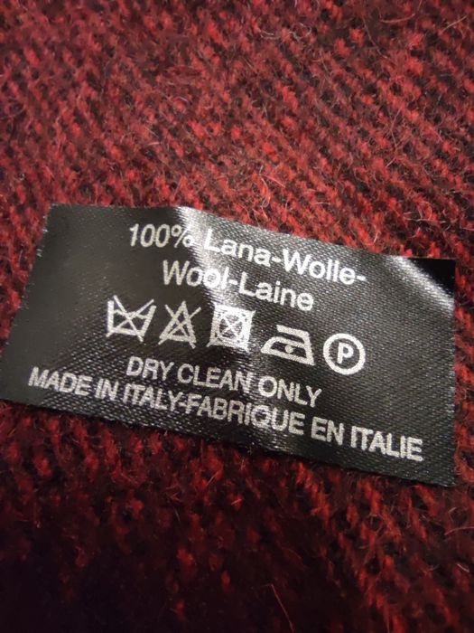 Wełniany (100% wool) szalik Trussardi w ombre kolorach.Nowy100złTANIEJ