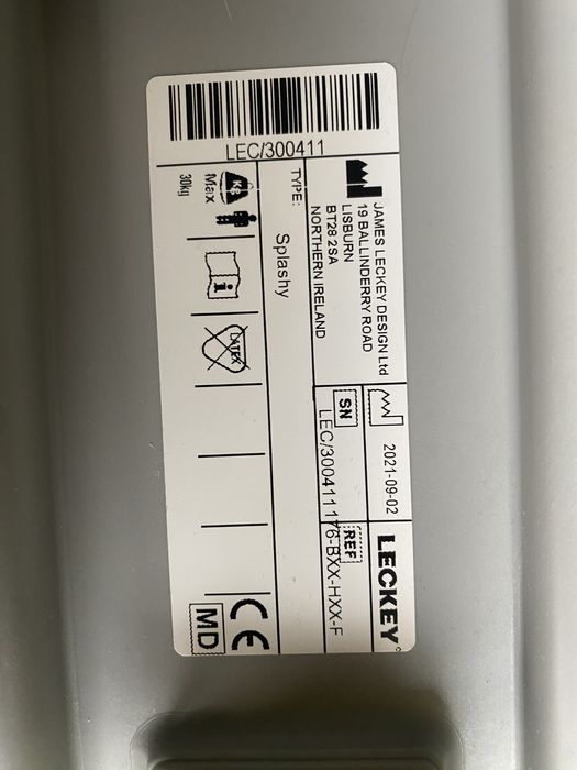 Siedzisko fotelik kąpielowy Splashy