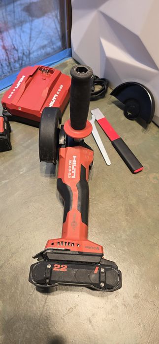 Hilti AG 6D-22 акумуляторна болгарка на Nuron 22v