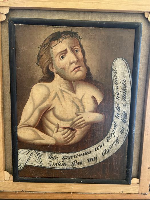 Chrystus Boleściwy  obraz olejny
