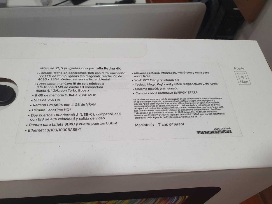 IMac 21.5 polegadas Retina 4K I5444830509727098884