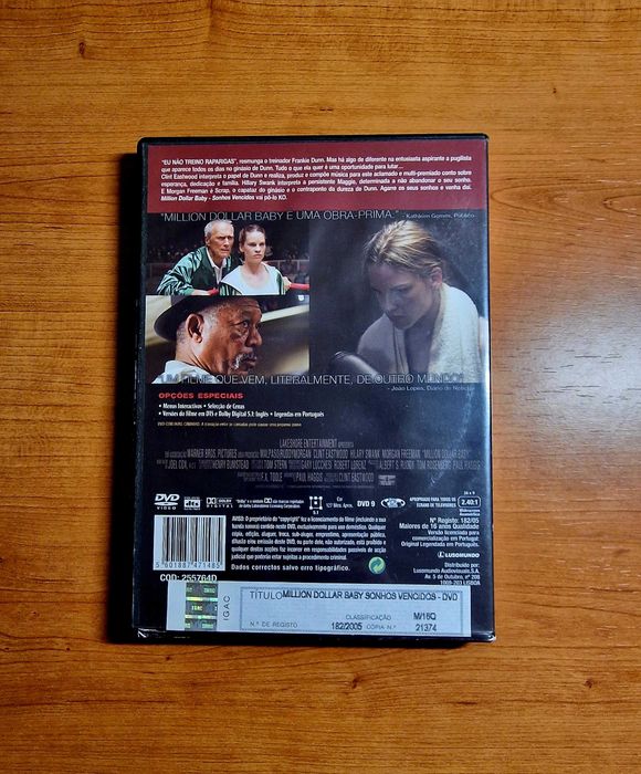 MILLION DOLLAR BABY - Sonhos Vencidos (Hilary Swank/Clint Eastwood)
