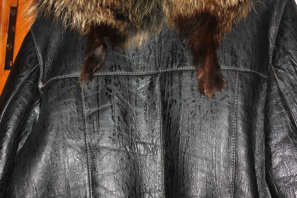 Натуральная женская дубленка Б/У