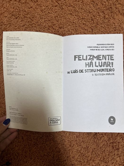 Felizmente já luar! - o texto em análise