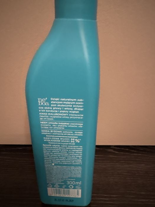 Szampon  niebieski neboa  300 ml oraz maska 300 ml