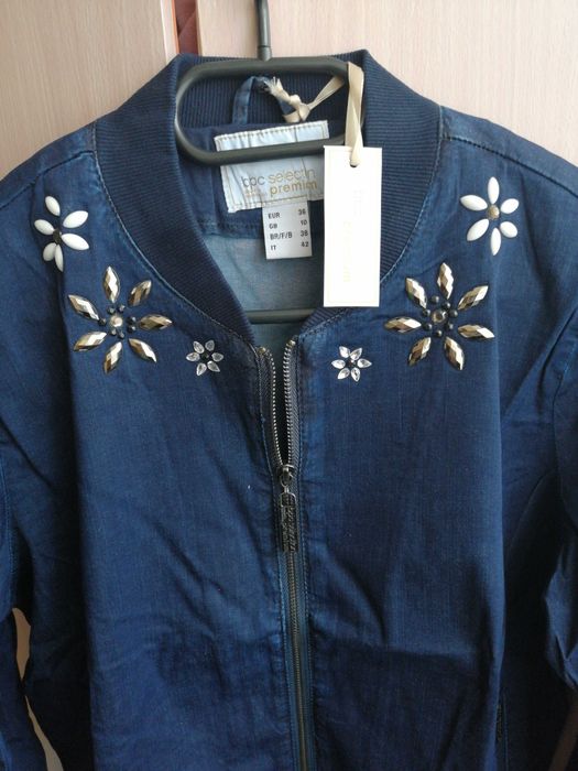 Nowa lekka kurtka jeansowa bonprix s m