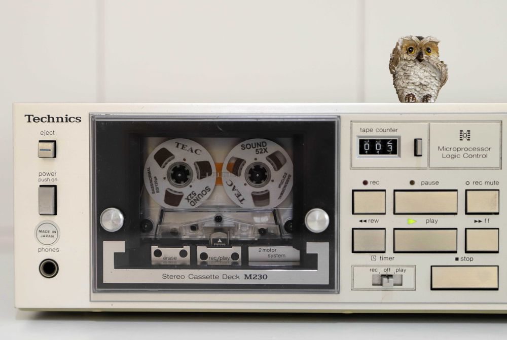 Technics M230 Tape Deck Cassettes64283917814915121