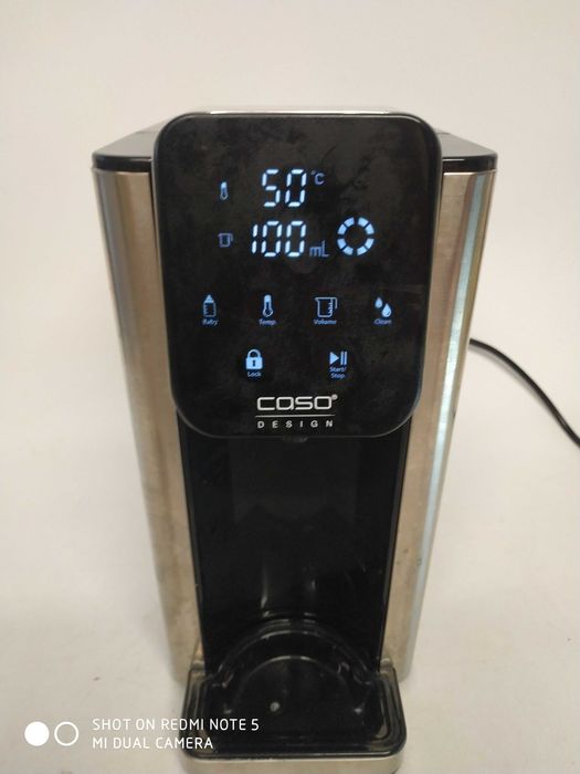 Czajnik/dyspenser elektryczny Caso  2600 W 2,7 l srebrny/szary