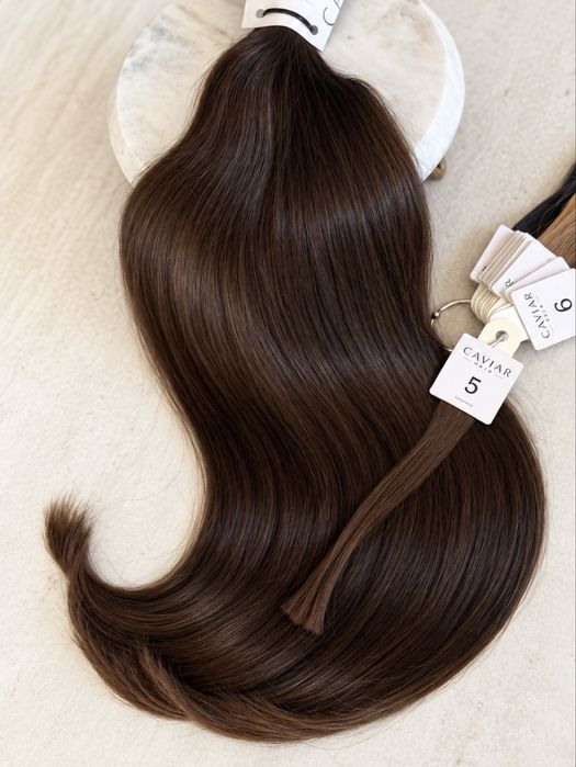 Włosy dziewicze 57 cm | 130 g | #5
