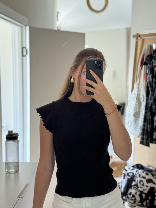 Кофтинка рубчик чорна