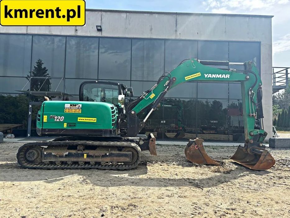 Yanmar SV120 KOPARKA GĄSIENICOWA MTH:3014 2018r. | JCB JS 130 145 CAT 311  313 313 MECALAC 714 MC KOMATSU PC 148