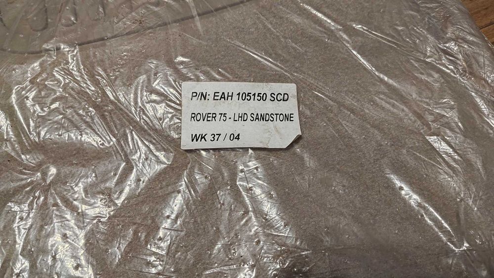 Dywaniki Rover 75 oryginalne nowe