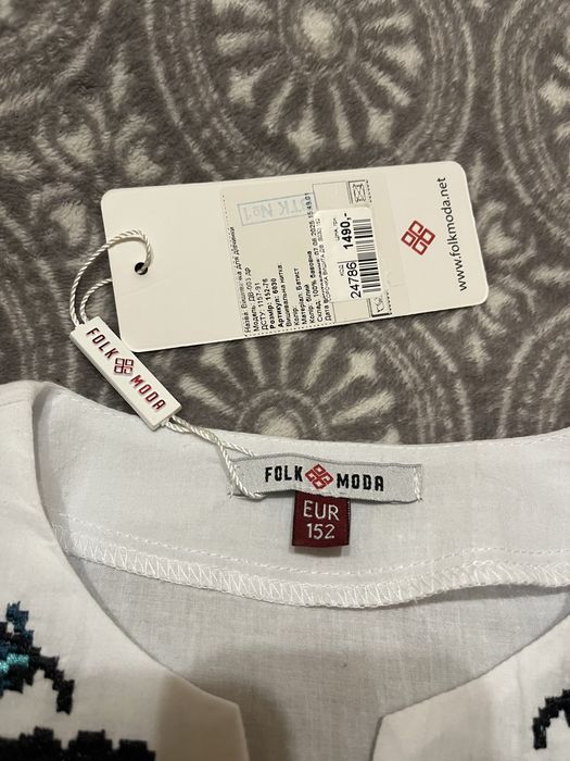 Вишиванка Folk Moda 152 см НОВА