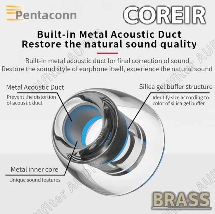 Амбушюри Pentaconn Coreir Brass