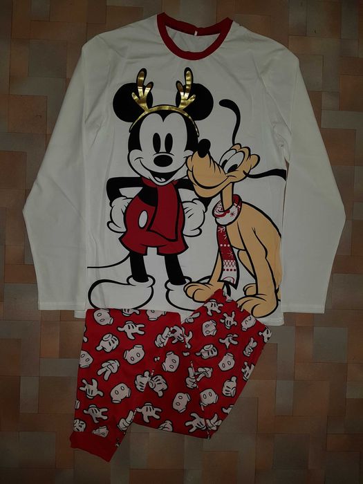 Комплект Primark George Mickey пижама новогодняя XS-S р-р