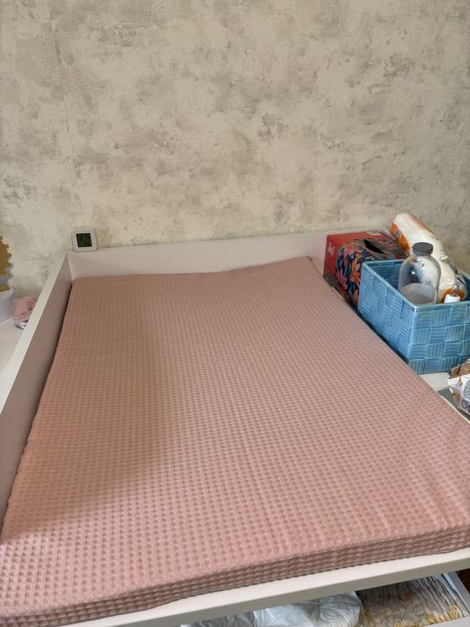 Матрацик на сповивальний столик Маленька Соня (пудра)