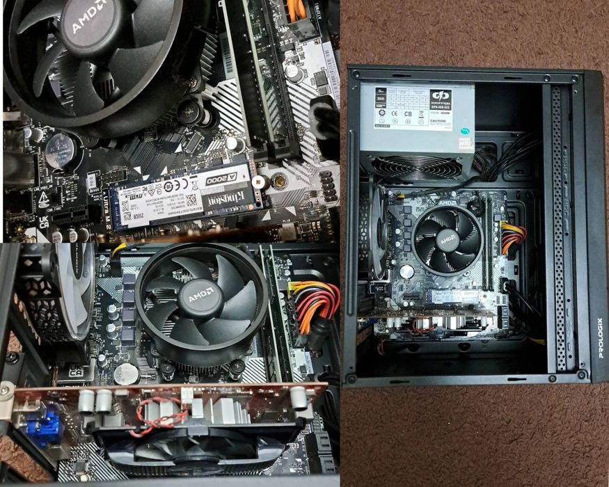 Ситемний блок Системник Комп'ютер. Ігровий ПК. Ryzen 3/8Gb/256/AM4-ТОП