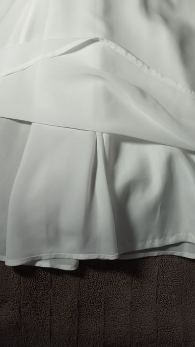Piękna delikatna boho suknia ślubna - dwuczęściowa nowa
