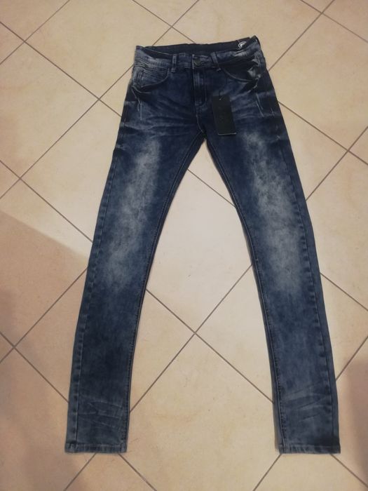 Reporter spodnie jeansy 164