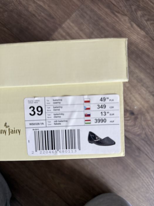 Buty jenny fairy 39 Nowe