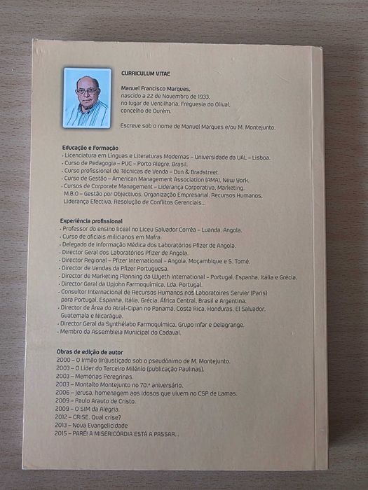 Livro "Pare! A Misericórdia Está a Passar..-" de Manuel Marques