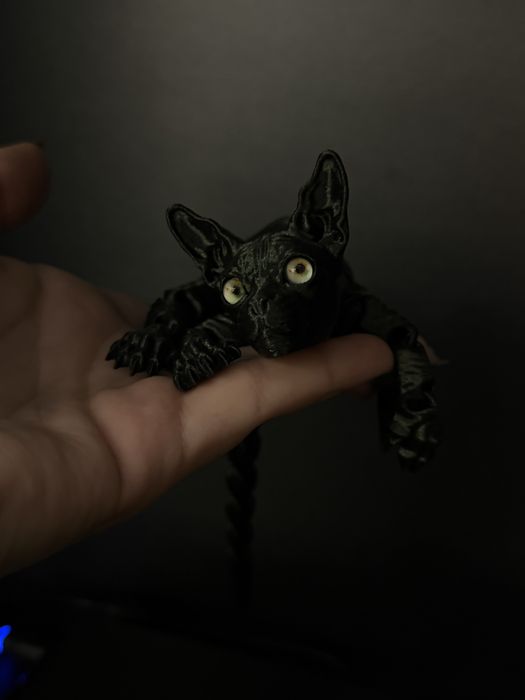 3D фігурки кота. Рухома іграшка антистрес «Сфінкс»