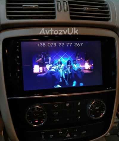 Магнитола w163 w251 R320 w210 w140 w124 Mercedes Benz ML 320 Android