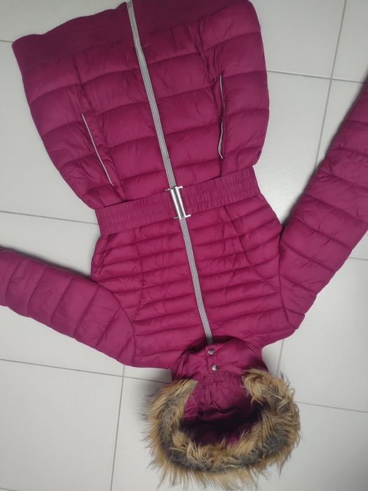 Kurtka zimowa 152 dziewczęca