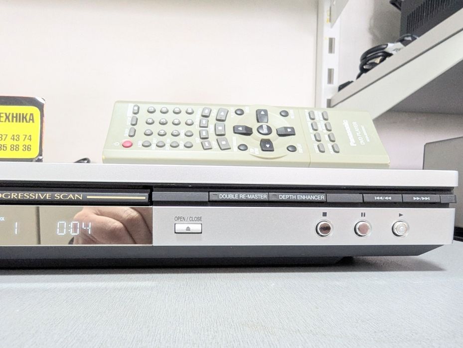 Р-в! Panasonic DVD-S75. DVD/CD/MP3. ЦАП Burr Brown
