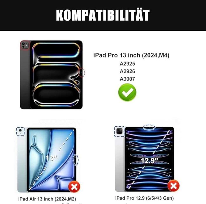 Etui z klawiaturą do iPad Pro 13" (2024 M4) | Smart Keyboard Case QWERTZ