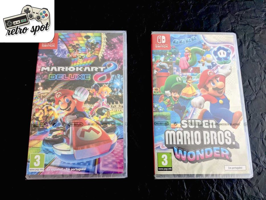 Muitos Jogos Nintendo *selados*