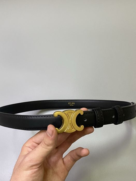 Ремень Celine Paris кожаний селин ремінь