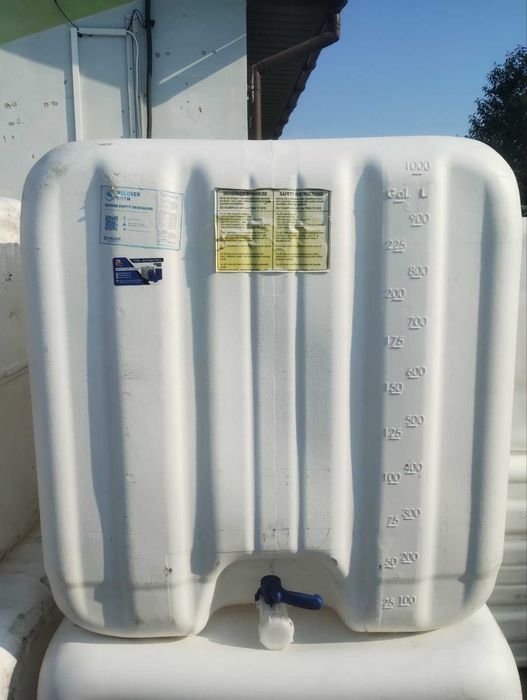 Колба, бак МАТОВА , ємність Б/В на 1000л. БЕЗ КАРКАСУ