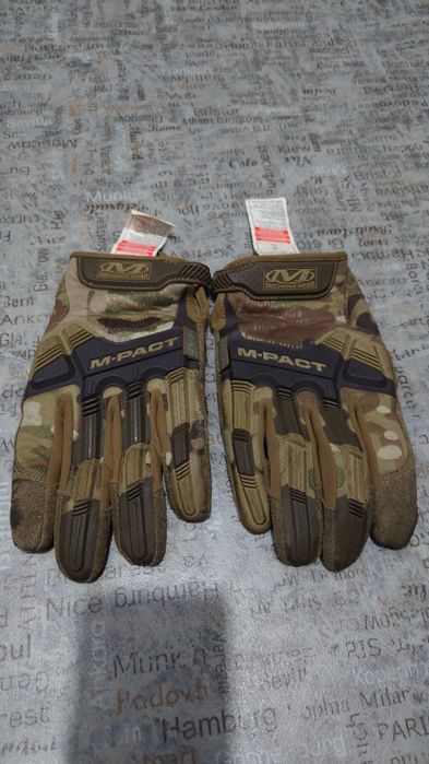 Перчатки mechanix m-pact 5.11 плиты
