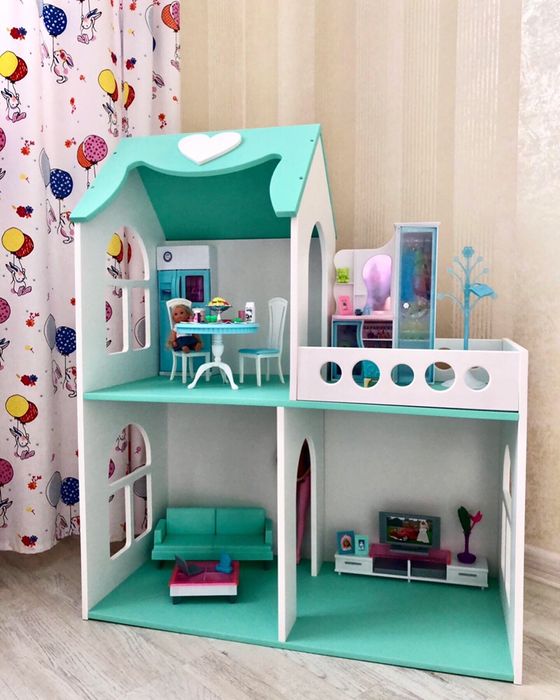 Домик для барби/домик для кукол/кукольный домик/ляльковий будинок: 2 ...