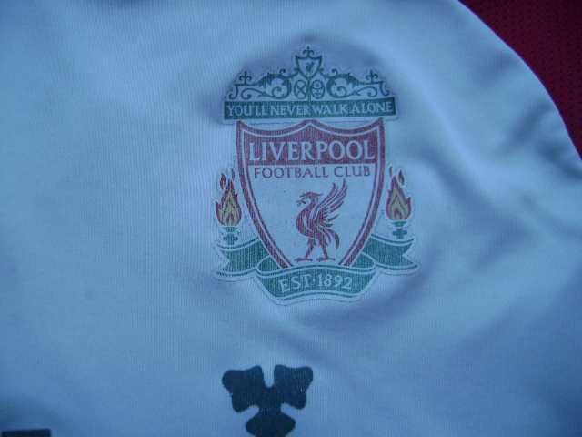 Starocie z PRL - SPORT = Liverpool koszulka dziecięca TORRES 9 130 cm