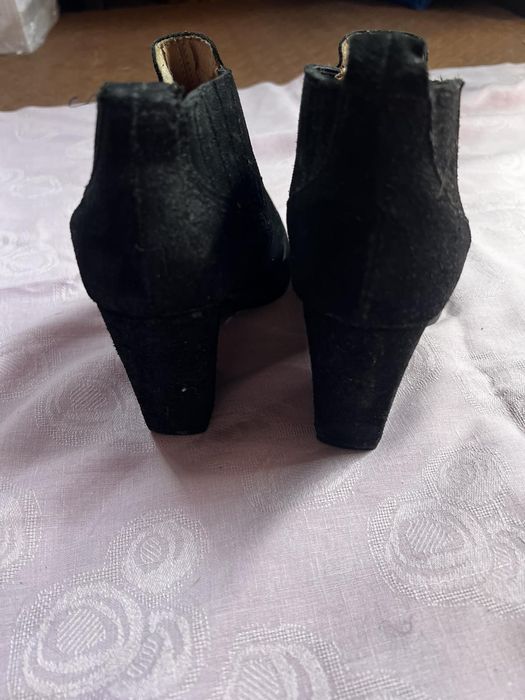 Козакі Zara натуральна шкіра