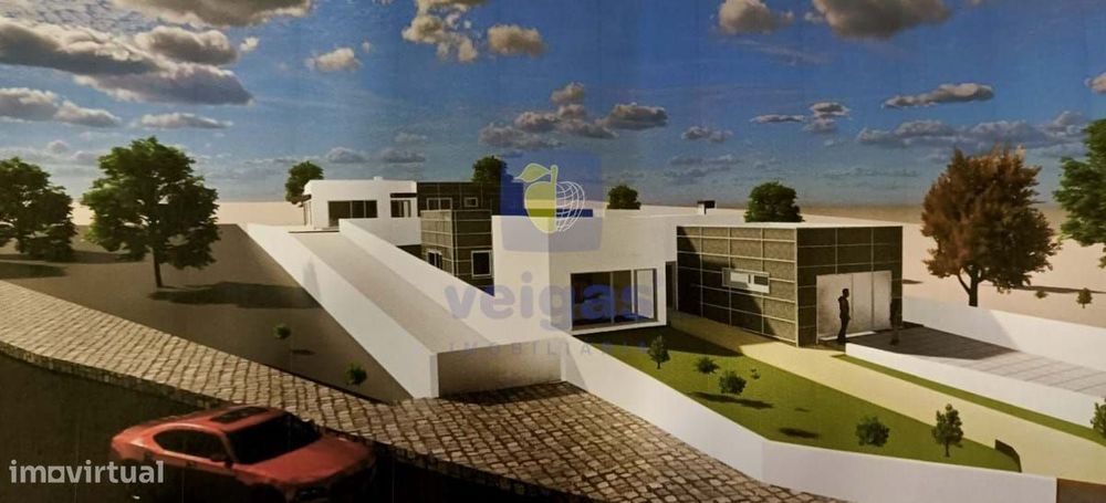 Terreno com projeto aprovado em Amor — Amor, Leiria