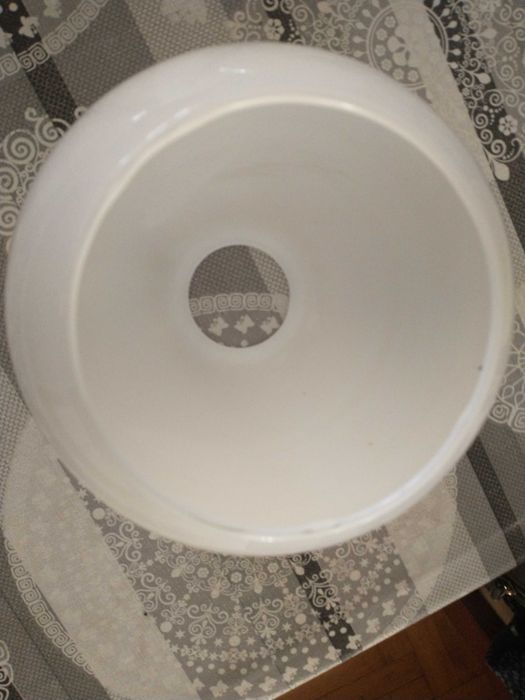 Klosz do lampki mleczny