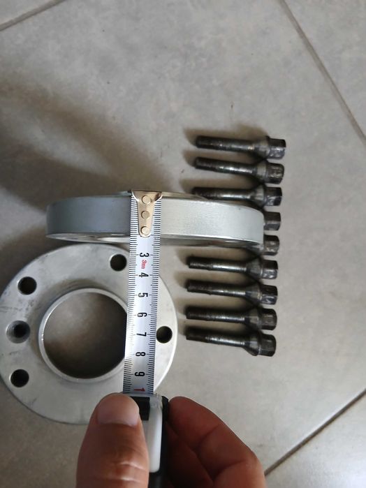 Espaçadores 20mm BMW 5x120 C/pernos M12x1,50 72,5mm