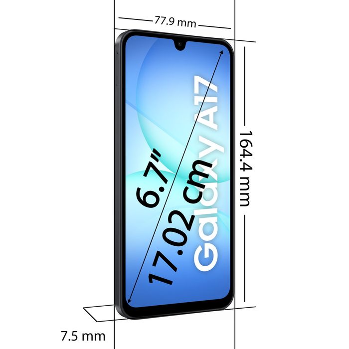 Samsung Galaxy A17 4/128GB - Czarny