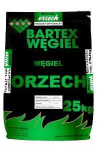 BARTEX WĘGIEL ORZECH 24-27 MJ - worek 25 kg dowóz samochodem z windą