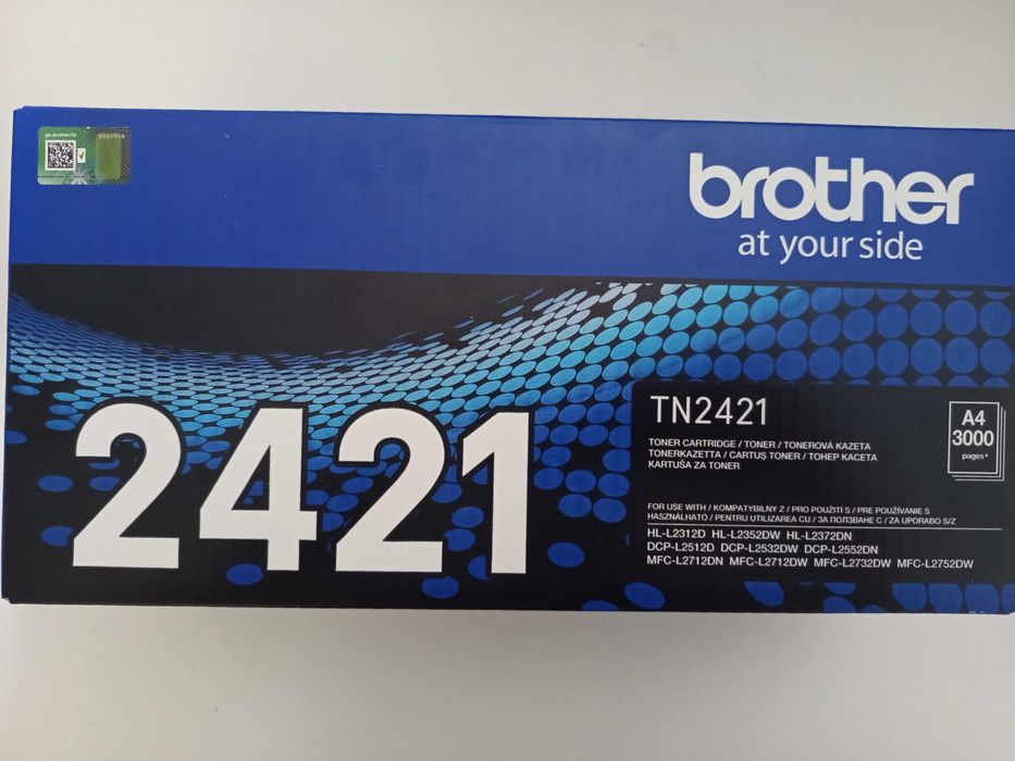 Nowy oryginalny Toner BROTHER TN2421 Czarny