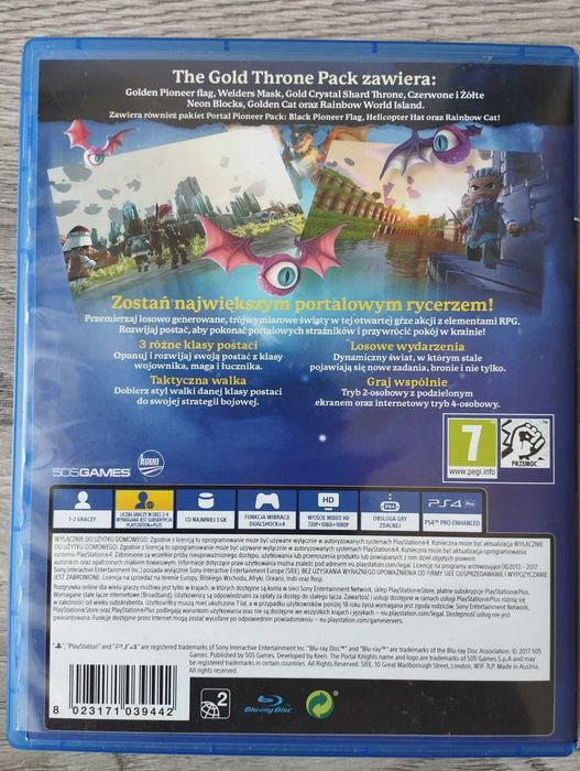 Gra Portal Knights Gold Throne Edition PS4/PS5 Playstation