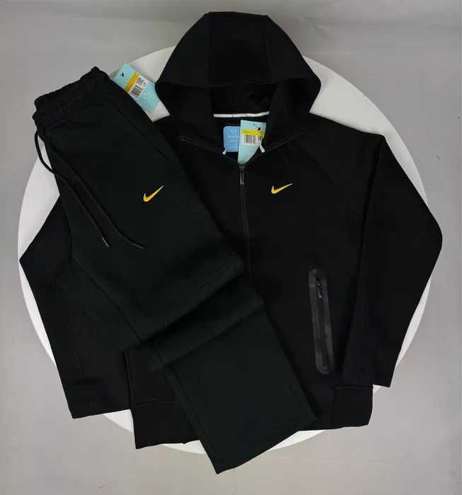Костюм Nike Drake NOCTA Tech Fleece | худі + штани | чорний