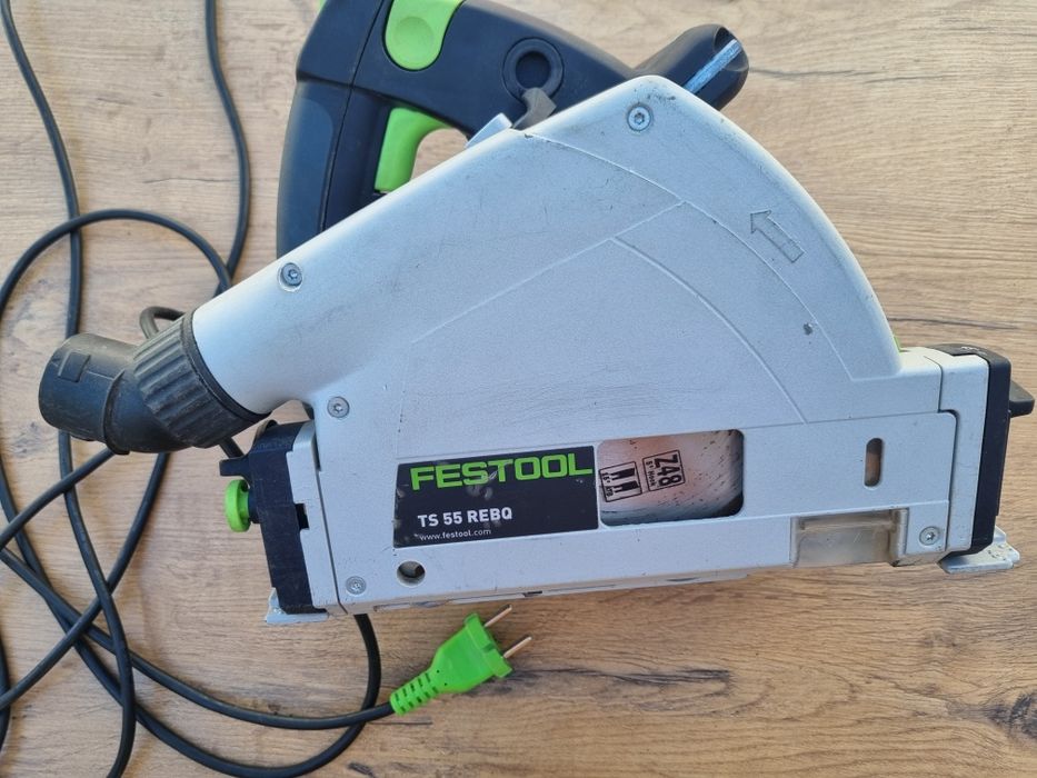 Zagłębiarka festool ts 55 rebq plus plug it cleantec tarcza do laminatu hobby