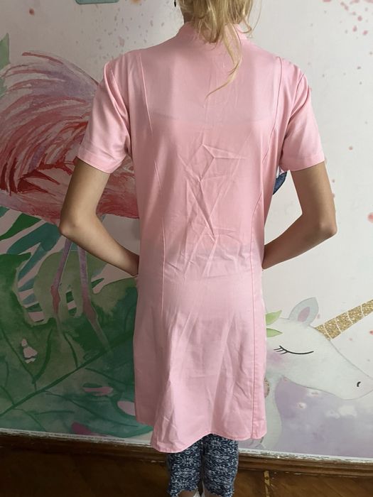 Медичний халат вишитий вишиванка